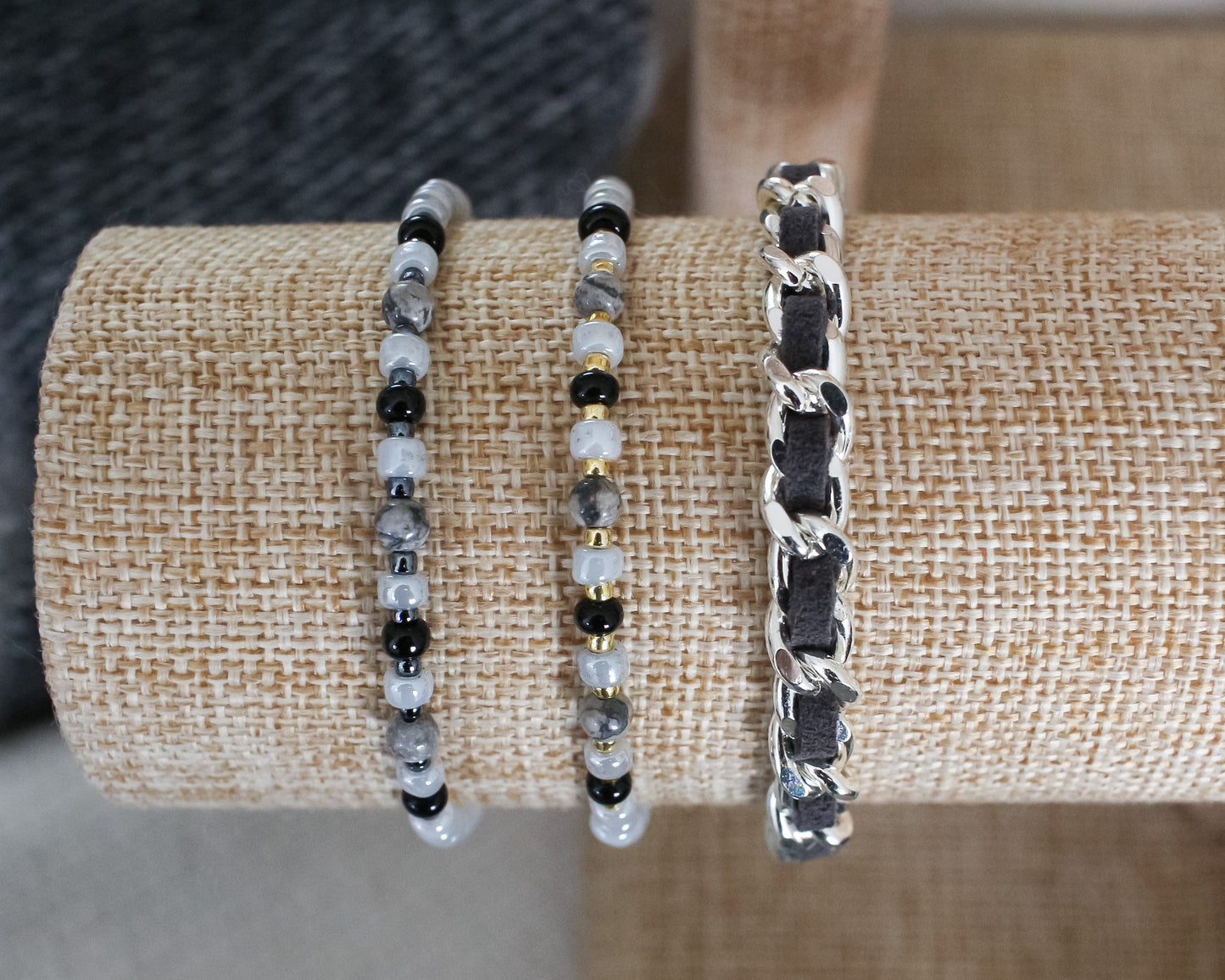 Sweater Weather Seed Bead & Storm Wrap | Your Choice of Style and Hardware