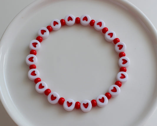 Red Heart Bracelet | Style 2