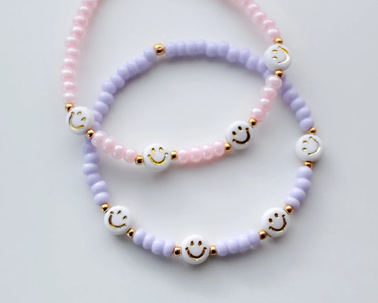Smiley Seed Beads