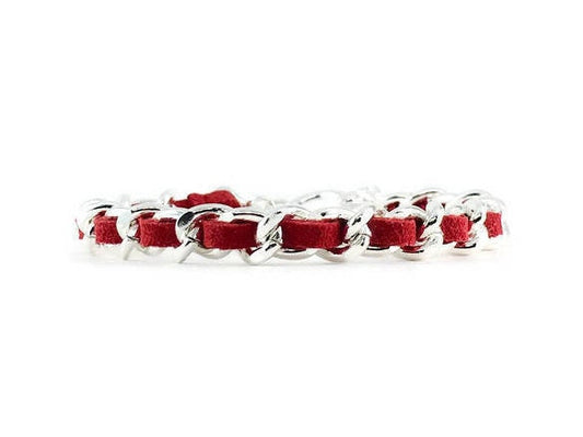 Wrap Bracelet in Scarlet