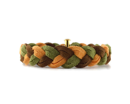 Braided Bracelet in Fall Harvest