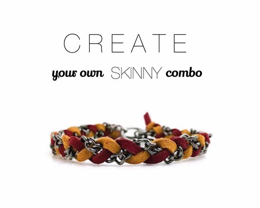Create Your Own Skinny Braid Bracelet