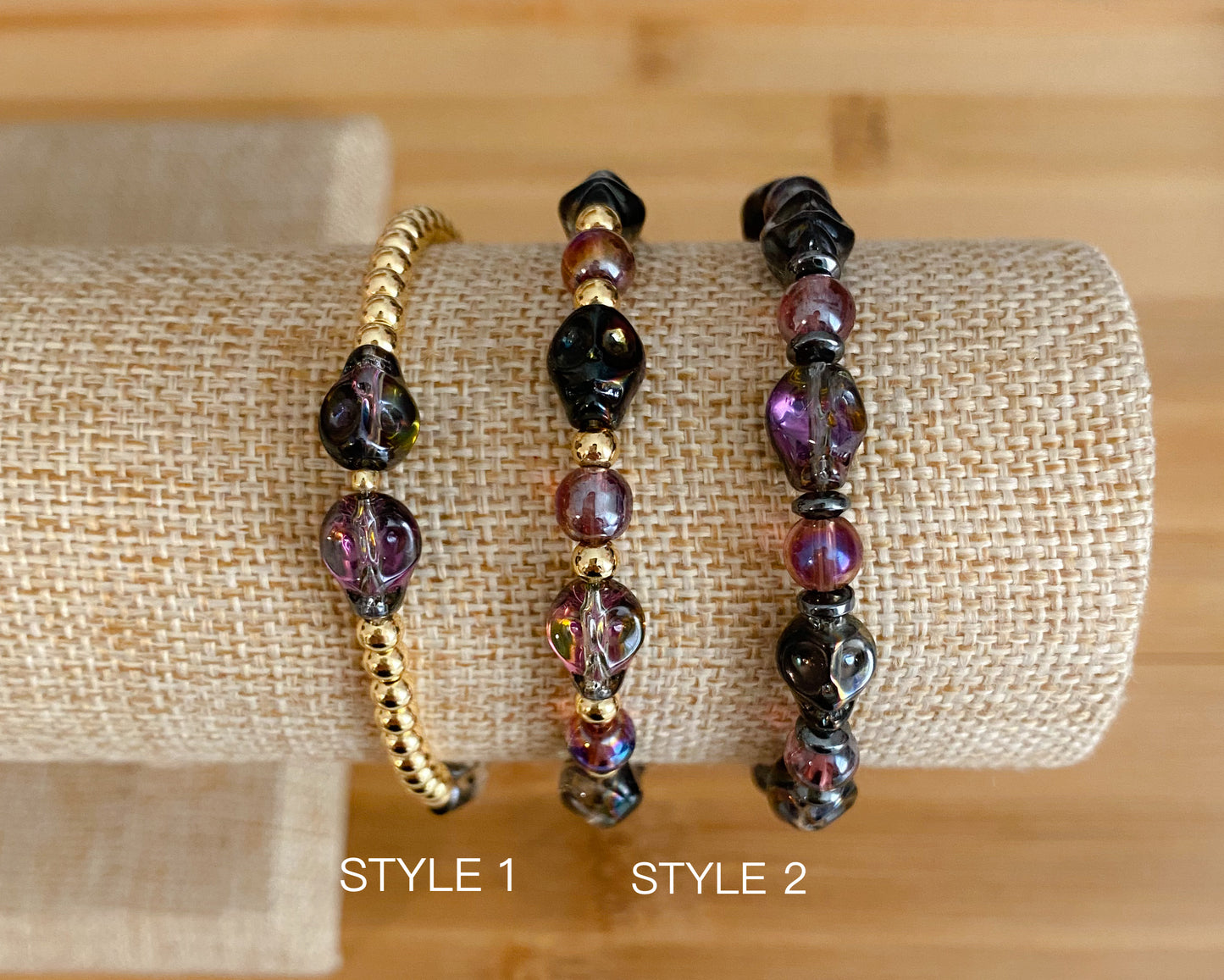 LE Skull Bracelets | Spooky Autumn