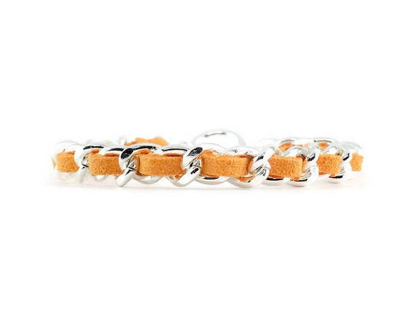 Wrap Bracelet in Pumpkin