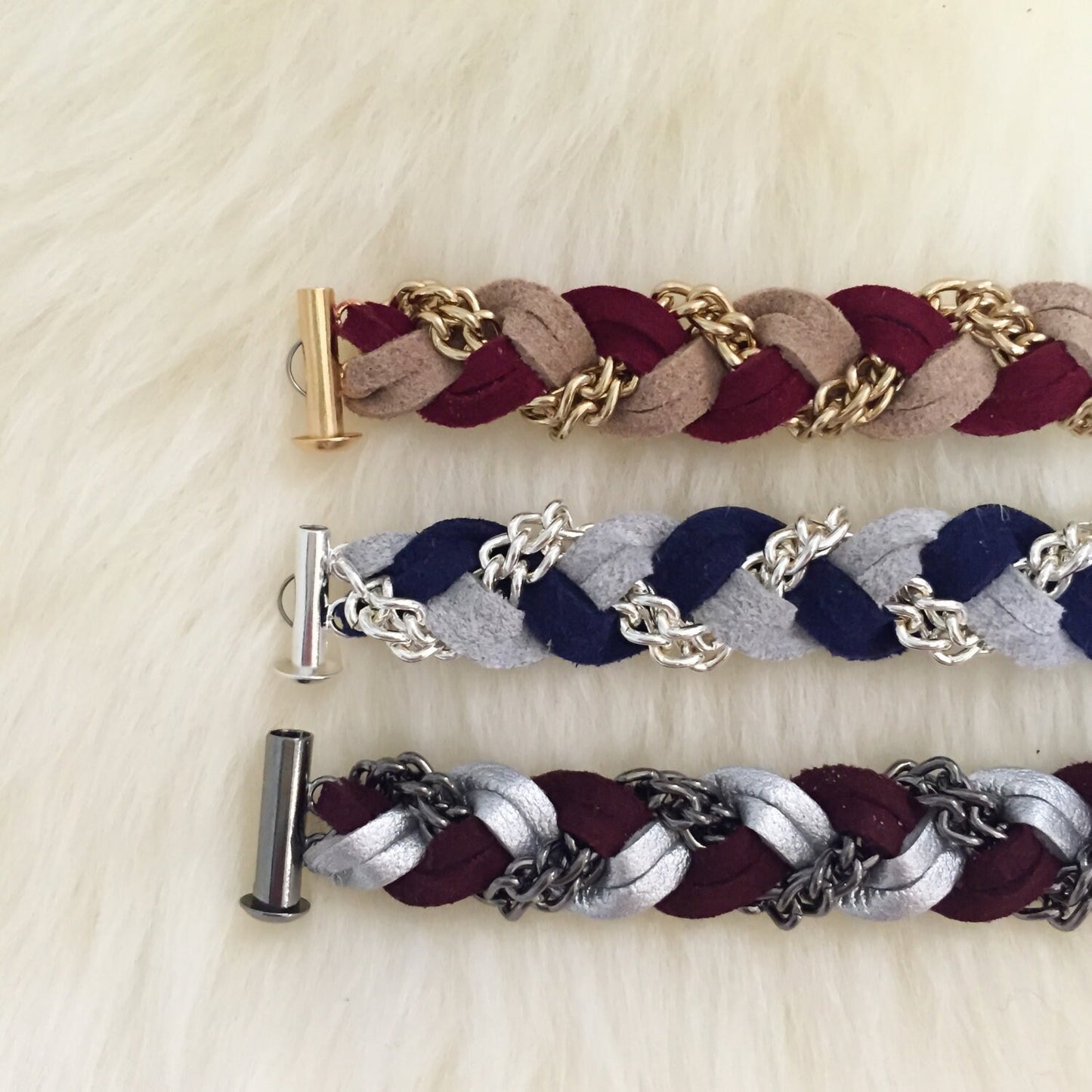 Braided Bracelet in Chill