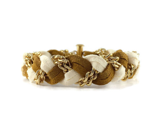 Braided Bracelet in S'mores