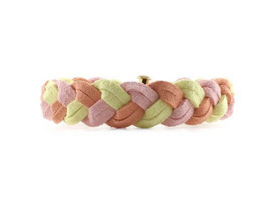 Braided Bracelet in Mimosa