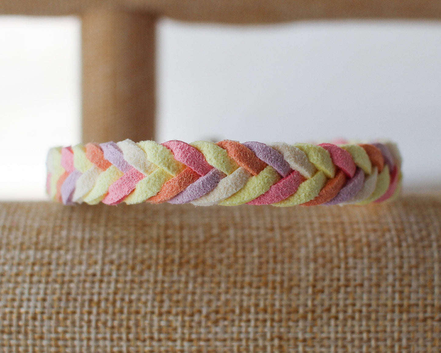 Chevron Twist Braid in Sunshine